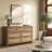 3-piece Rattan Storage Bedroom Set (7-drawer Dresser + 2 Nightstands)