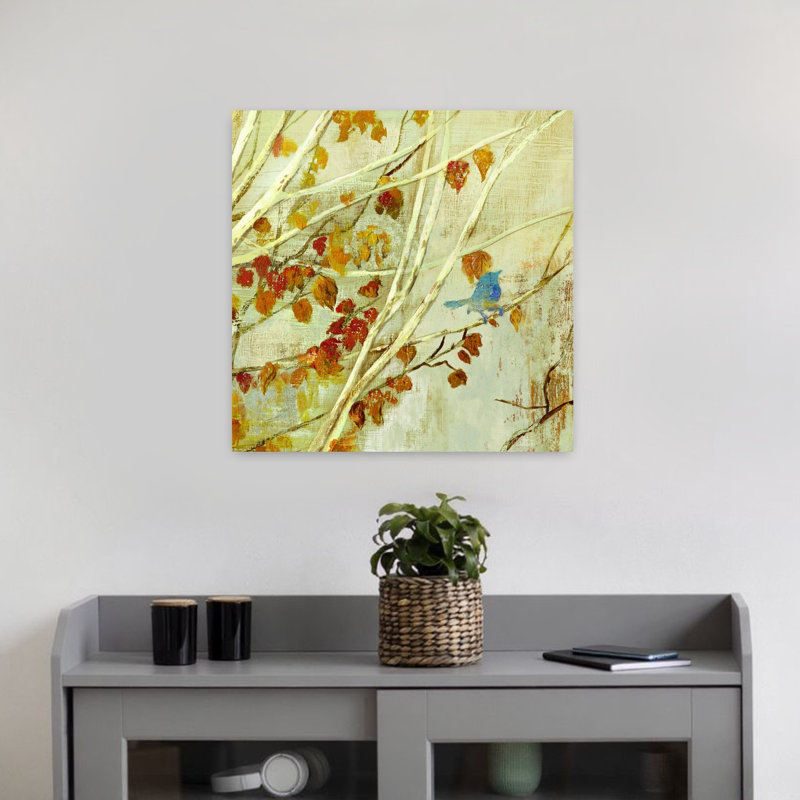 Singing I, art contemporain abstrait, H 18 po x l 18 po