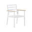 Melasia Rectangular 5- Piece 4- Person 140cm L Table Set