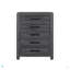 Commode gris foncé AYA