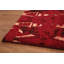 Rehaussez votre espace avec ce tapis rouge Gabbeh 6 x 8