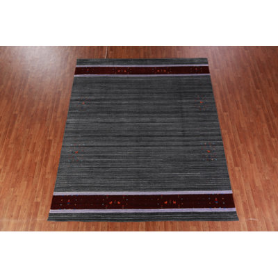 Handmade Wool Gabbeh Indian Area Rug 8x10