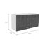 Armoire murale 2 portes 2 compartiments-1065523550