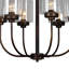 Lustre classique à 6 lumières de style bougie