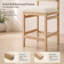Tabouret de comptoir Albia Modern Farmhouse-131206448