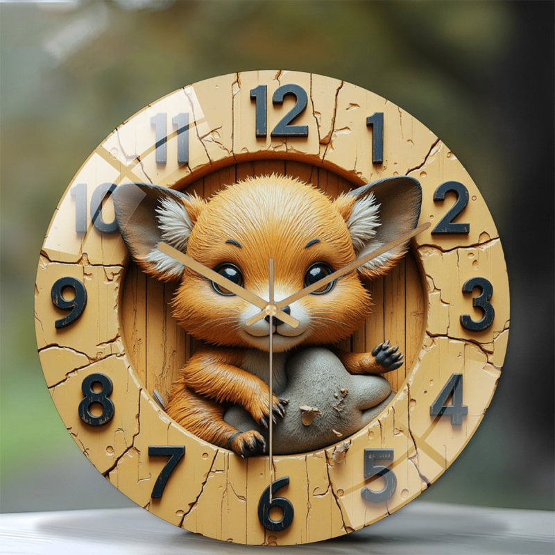 Horloge murale 12 po