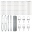 Welded Wire Fence With 7 Posts Steel-94017020-94018049