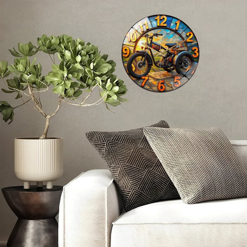 Horloge murale 12 po