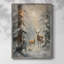 «Christmas Holiday Art» DCXCI, reproduction encadrée - bois massif-1233504709