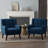 Stephanny 27.5" Wide Tufted Armchair with Solid Wood Legs-1780206286