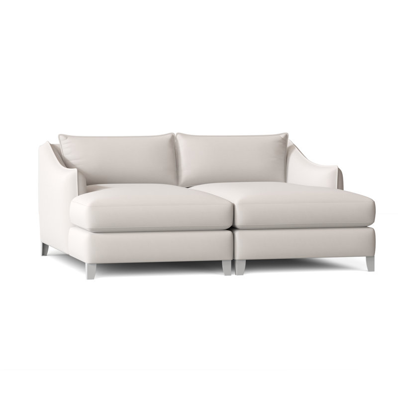 Monterey Outdoor Chaise Lounge, Sailcloth Salt