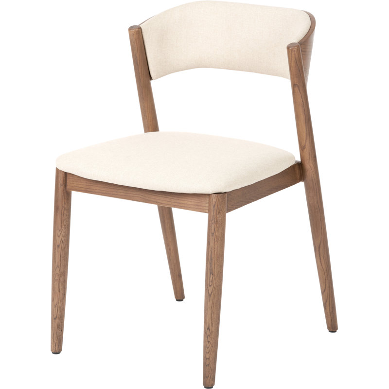 47cm H Polyester Blend Upholstered Upholstered Back Accent in Brown