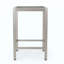 Table de bar d'extérieur en aluminium avec plateau en rotin PE-760838968
