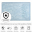 Tapis Wymond moderne à tapis abstrait et lavable pour l'intérieur, antidérapant, doux, petit tapis, tapis en marbre, imprimé mince pour la décoration intérieure-111275611