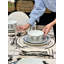 Line Drawing Embroidered Linen Napkins