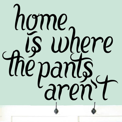 Text & Numbers Non-Wall Damaging Wall Decal