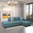 Vernecia Upholstered Sectional-676847292-675045677-675045665