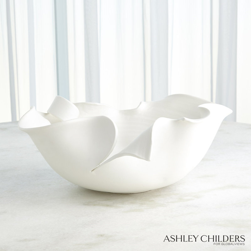 Charlotte Bowl-White