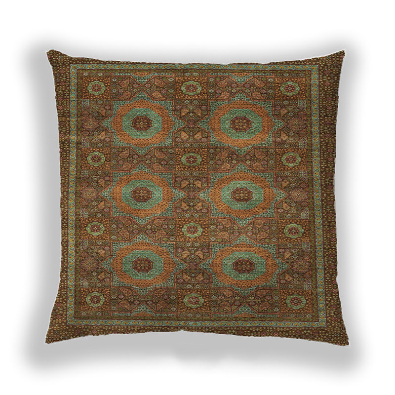 Coussin Abstract 1646, Microsuède