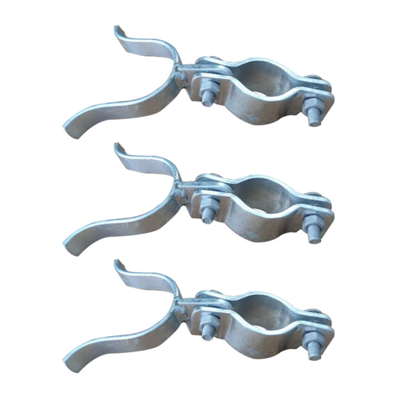 3 accessoires de clôture à maillons de chaîne pour outils de connexion entre les clôtures et les poteaux