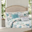 Ensembles de literie luxueux bord de mer, édredon en satin de coton, décoration de chambre vibrante