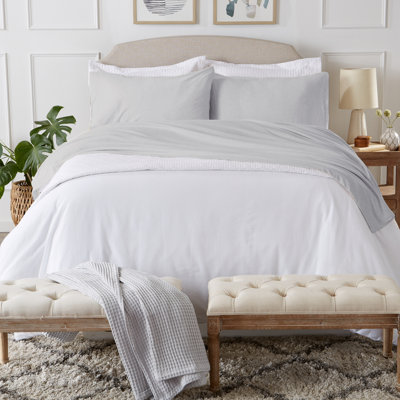 Ensemble de draps en jersey de flanelle