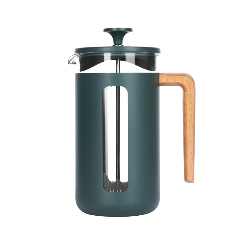 Pisa 1L Cafetiere, Green