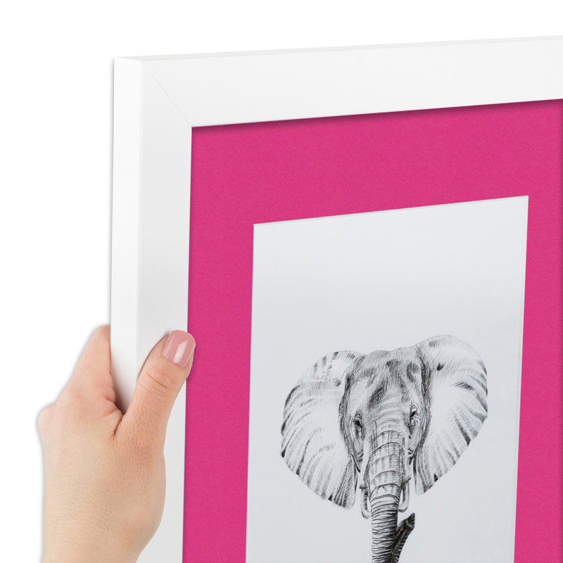 Matte Picture Frame with Mat, Tulip