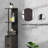 54" Tall Bathroom Storage Cabinet, Freestanding Linen Tower With 2-Tier Shelf And Drawers, Narrow Side Floor Organizer, Brown-1667267597