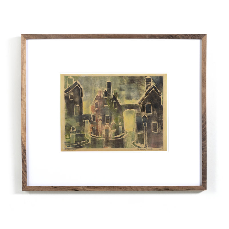 Medieval Town Print by Pepi Sprohge