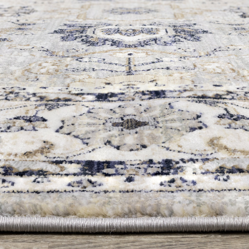 Tapis antidérapant Jovira, Rectangle 5 pi 3 po x 7 pi 10 po