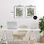 «Tropical Pastel Paradise», ensemble de 2 impressions encadrées sous verre, design par June Erica Vess-241672237-241672241