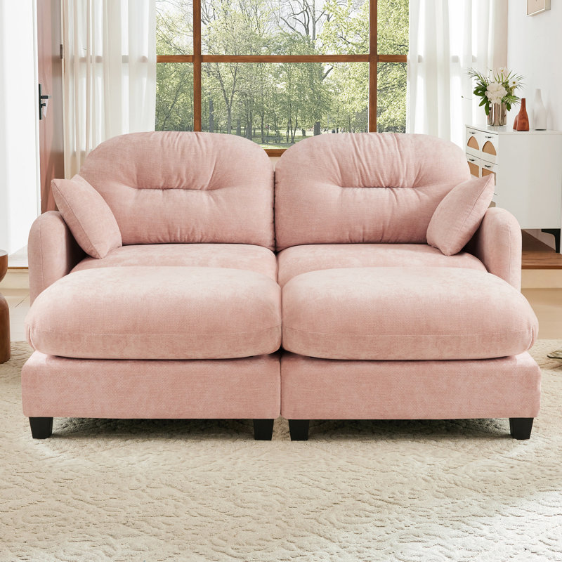 Rose modulaire avec chenille, mousse à haute densité et plusieurs options de sièges pour les pièces compactes