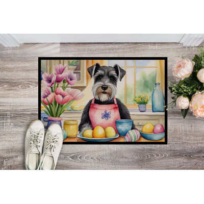 Paillasson Decorating Schnauzer