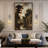 Raindrop Thick Crystal Arm Wall Sconce-499611286