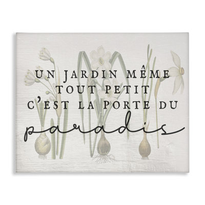 Art mural sur toile Garden Gateway to Heaven par Daphne Polselli bp-813_CN
