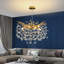 Grand lustre moderne en cristal Glam Chandelier-619454855