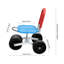Siège de jardin Stable Workseat Chariot robuste Siège de scooter pivotant à 360 degrés pour la plantation avec roues pour wagon de jardin extérieur