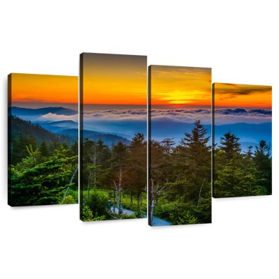 Alvord Clingmans Dome Dramatic Sunset
