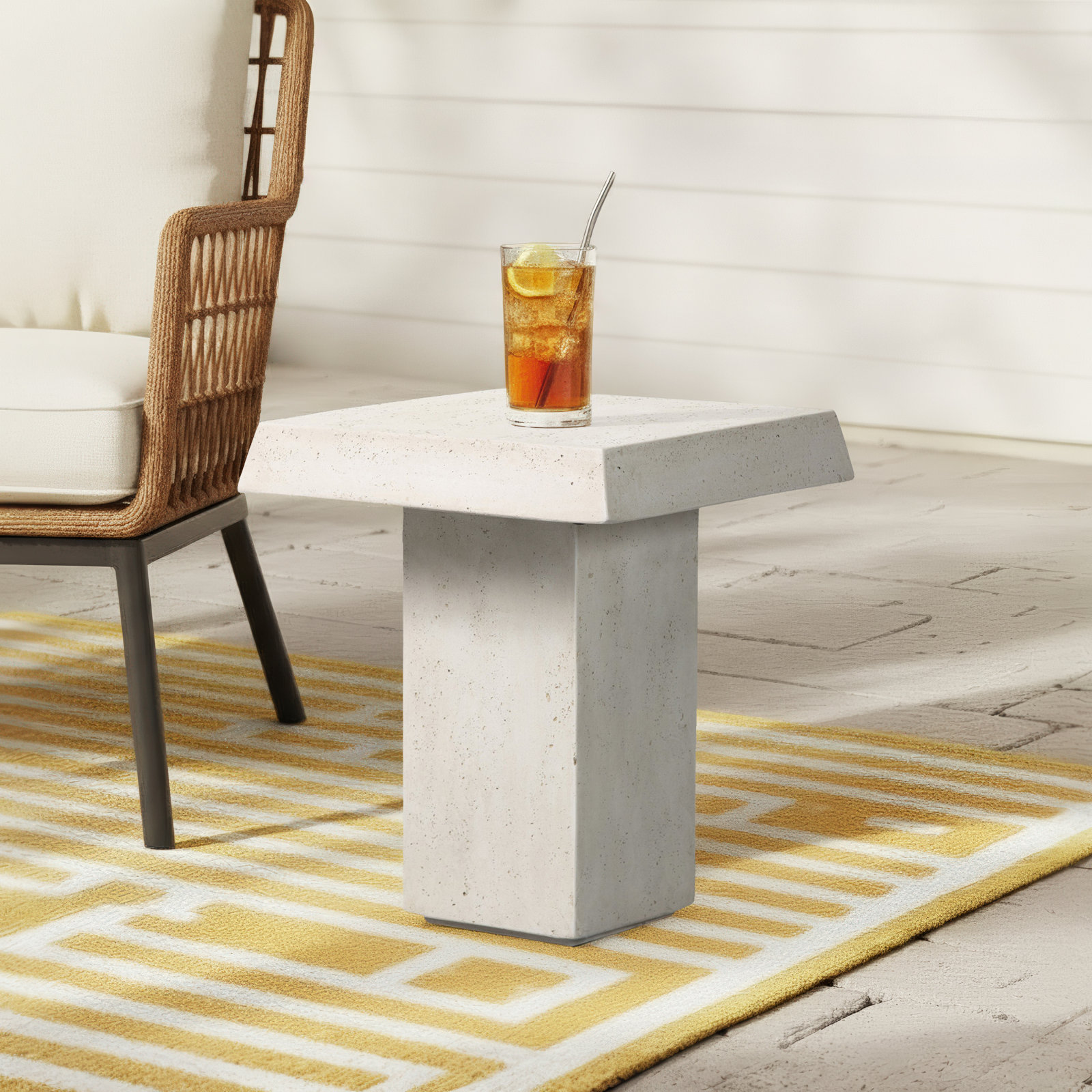 Avila Outdoor End Table