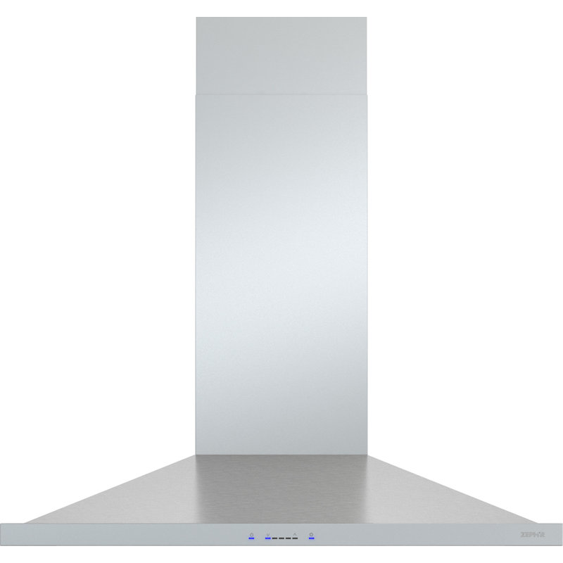 Zephyr Anzio 30 in. 600 CFM Wall Mount Range Hood with LED Lights, Silver