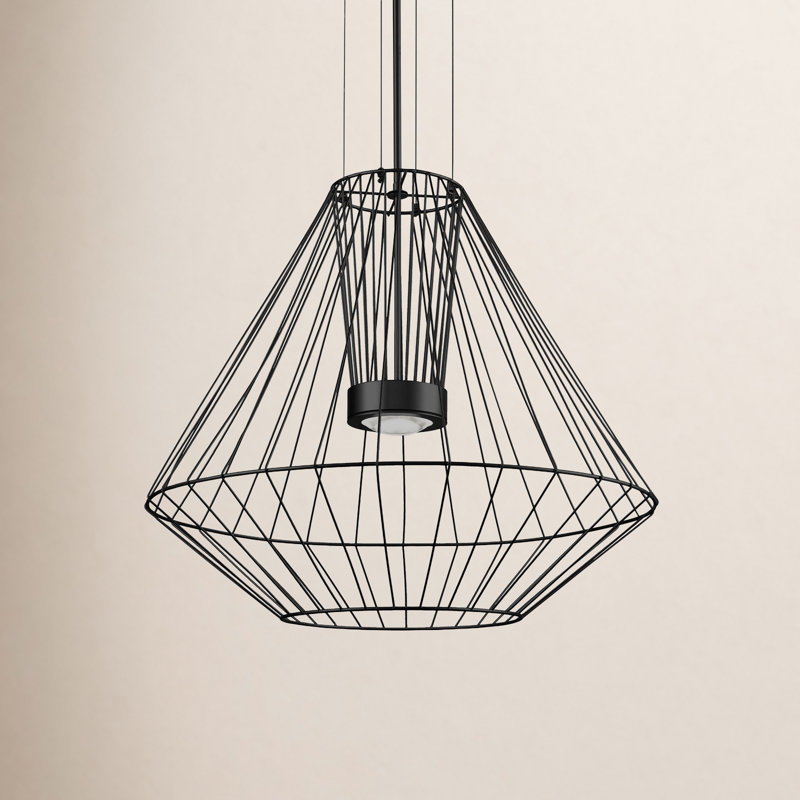 Arctic 1 - Light LED Chandelier, 31.5" H x 27.5" W x 27.5" D