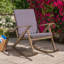 Chaise berçante pour l'extérieur