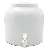 3.5Gallon (448oz) White HDPE Round Plastic Pail With Wire Bail Handle