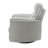 Emee Gray Corduroy Glider Recliner W/ Swivel