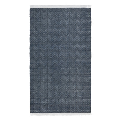 Tapis intérieur / extérieur bleu foncé Fredrikk