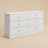 Cleason 59" W Modern Contemporary 6 Drawer Dresser