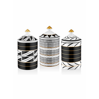 Stoneware Canister - Set of 3