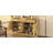 59.1" Farmhouse Sideboard with 3 Drawers & 4 Doors, U-Style Storage Buffet with Adjustable Shelf and Open Compartments, Multi-Functional Cabinet for Dining Room and Living Room-221257352