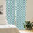 Circle Geometric Semi-Sheer Rod Pocket Curtain Panels-780194553
